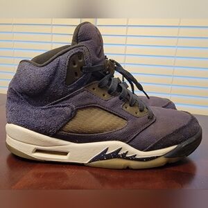 Mens Air Jordan 5 Retro 'Midnight Navy' Sneakers (FD6812-400) - Size 8